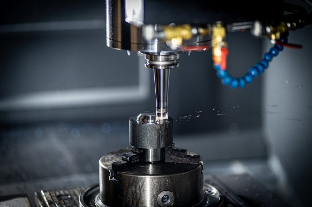 close-up-shot-of-a-cnc-machine